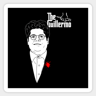 Vintage Retro Guillermo Vampire Killer Tv Movie Mashup Sticker